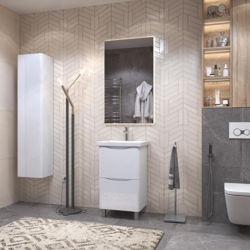 Тумба под раковину Vigo Glem 50 321 цвет Белый