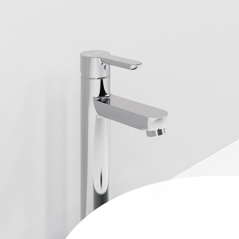 Смеситель для раковины Laparet Legna Plus N3014402LPT Хром латунь
