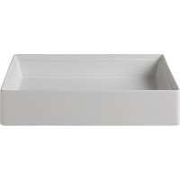 Раковина Artceram Scalino 55 SCL002 05 00 Bianco matt фарфор накладная