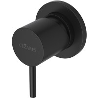 Смеситель для душа Cezares Leaf LEAF-DIM-L-NOP Черный матовый латунь встраиваемый