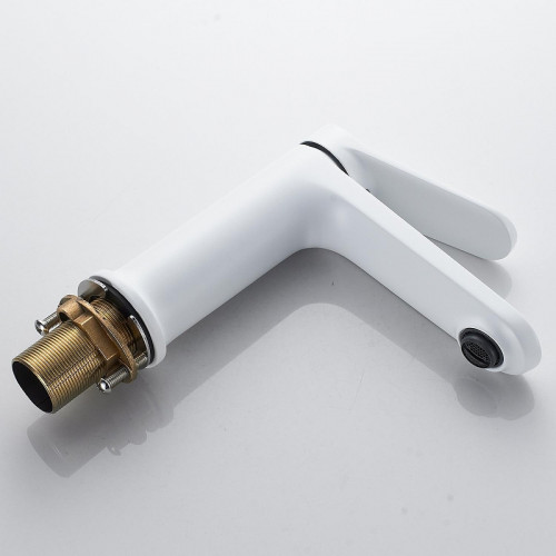 Смеситель для раковины Shevanik S43C S4301C цвет Белый