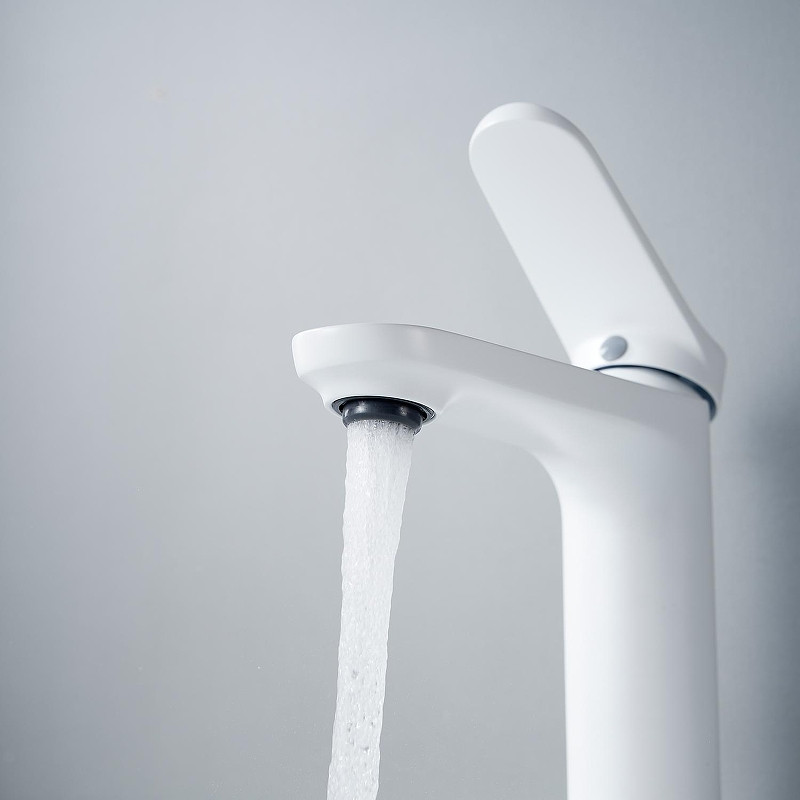 Смеситель для раковины Shevanik S43C S4301C цвет Белый