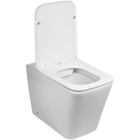 Унитаз WeltWasser Gelbach 002 GL-WT 10000003664 приставной Белый глянец с сиденьем Микролифт фаянс приставной
