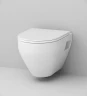 Унитаз AM.PM Spirit v2.0 C701738WH подвесной Белый без сиденья