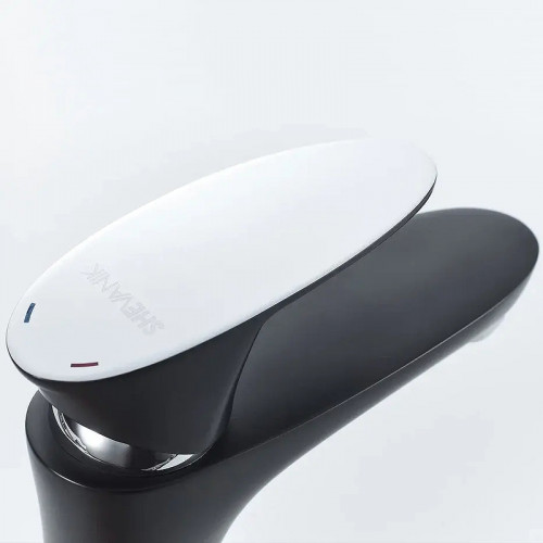 Смеситель для раковины Shevanik S9801H цвет Черный Хром