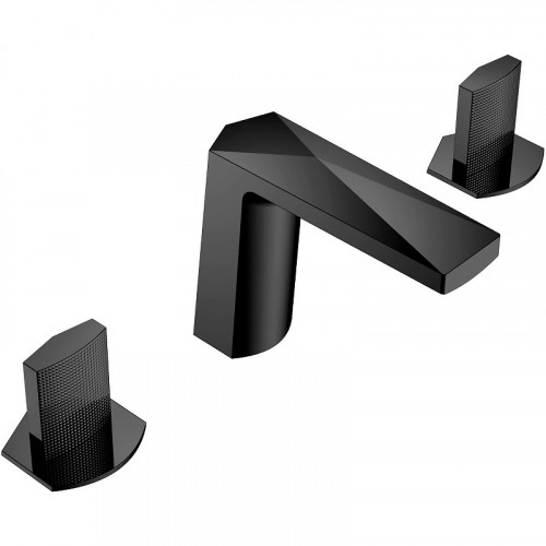 Смеситель для раковины Boheme Venturo 150-B-TOUCH Черный матовый латунь