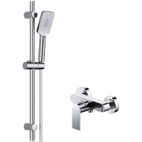 Смеситель для душа Aquatek Лира AQ1432CR Хром латунь на стену