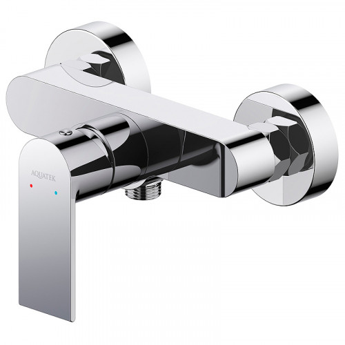Смеситель для душа Aquatek Лира AQ1432CR Хром латунь на стену