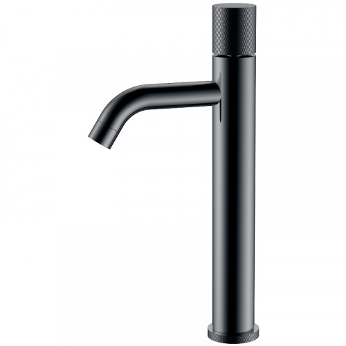 Смеситель для раковины Boheme Stick 122-SGM.2 Оружейная сталь глянцевая латунь