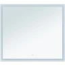 Зеркало Aquanet Nova Lite 90 242264 с подсветкой Белое МДФ / ЛДСП, стекло
