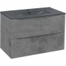 Тумба под раковину Vincea Mia 75 VMC-2MC750BT подвесная Beton МДФ / ЛДСП