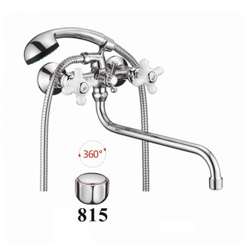 Смеситель для ванны D-Lin D145815 универсальный цвет Хром