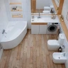 Акриловая ванна Lavinia Boho Bell Pro 140х95 R 3702140R цвет Белый глянцевый