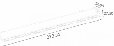 Накладной светильник SWG PRO SLIM DL-SLIM-DRBL-18-CCT