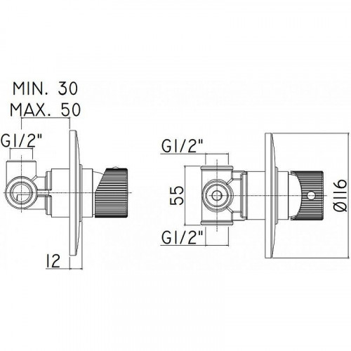 Смеситель для душа Paffoni Jo JO011CR цвет Хром