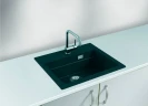 Кухонная мойка Alveus Granital Atrox 30 Arctic G11 590x500 1131991 Белая искусственный камень (литьевой мрамор) встраиваемая сверху, встраиваемая снизу
