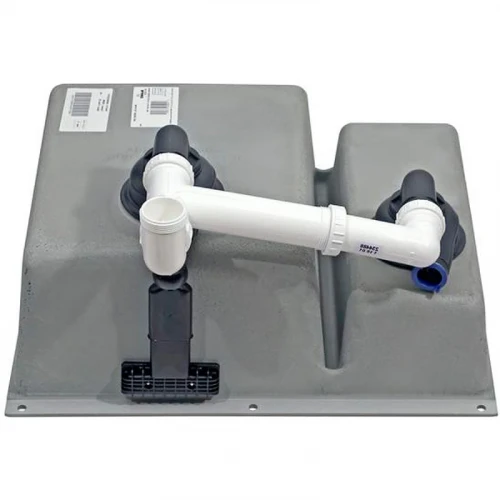 Кухонная мойка Blanco Subline 340/160-U L 523552 Белая искусственный камень (литьевой мрамор) встраиваемый