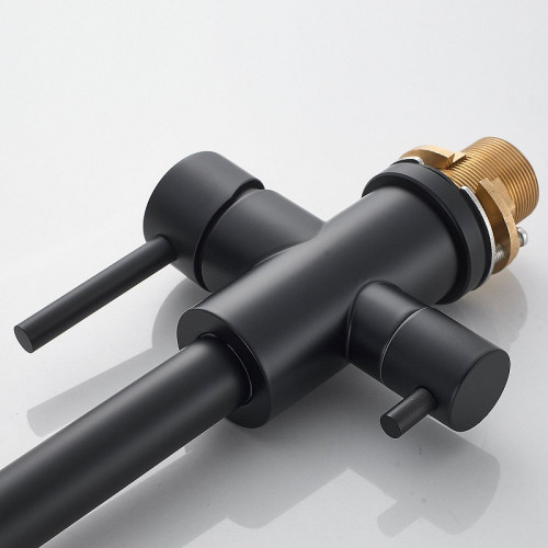 Смеситель для кухни Raffine F118H цвет Черный