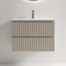 Тумба под раковину Sancos Snob R 70 SNR70/39CE подвесная цвет Beige Soft
