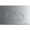 Комплект унитаза с инсталляцией Ceramicanova Forma CN3009_1001M_1000 с сиденьем Микролифт и клавишей смыва Хром матовый фарфор подвесной