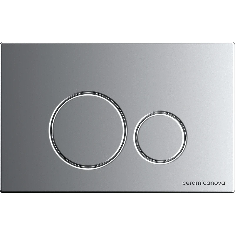 Комплект унитаза с инсталляцией Ceramicanova Forma CN3009_1001M_1000 с сиденьем Микролифт и клавишей смыва Хром матовый фарфор подвесной