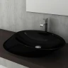 Раковина-чаша Bocchi Vessel 72 1013-005-0125 Черная глянцевая фарфор накладная
