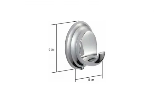 Крючок Ekko E1505-1 цвет Хром