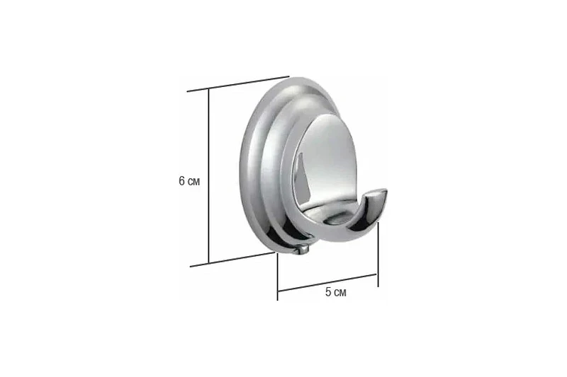 Крючок Ekko E1505-1 цвет Хром
