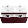 Тумба под раковину BelBagno Marino-Cer 120 MARINO-CER-1200-4C-SO-2-BRDL-P подвесная Bordo Lucido МДФ / ЛДСП