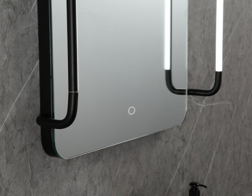 Зеркало Esbano 60 ESMI3732H2D с подсветкой с сенсорным выключателем и подогревом стекло