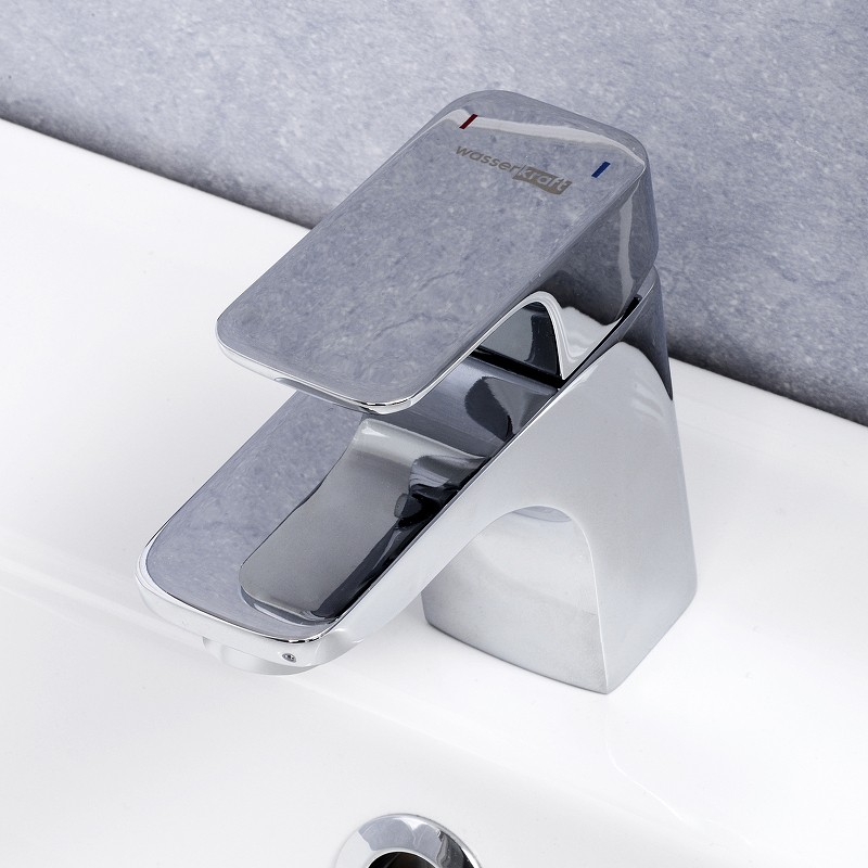Смеситель для раковины WasserKRAFT Salm 2703 Хром латунь