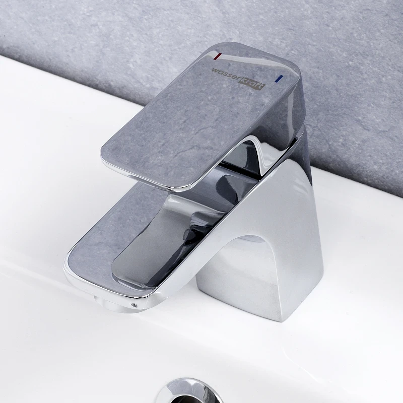 Смеситель для раковины WasserKRAFT Salm 2703 Хром латунь