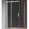 Душевая стенка AQUAme 80 AQM4203F профиль Хром стекло прозрачное
