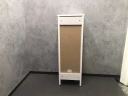 Шкаф полупенал Comforty Тбилиси 40 00003132633 Белый глянец МДФ / ЛДСП
