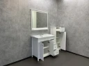 Шкаф полупенал Comforty Тбилиси 40 00003132633 Белый глянец МДФ / ЛДСП