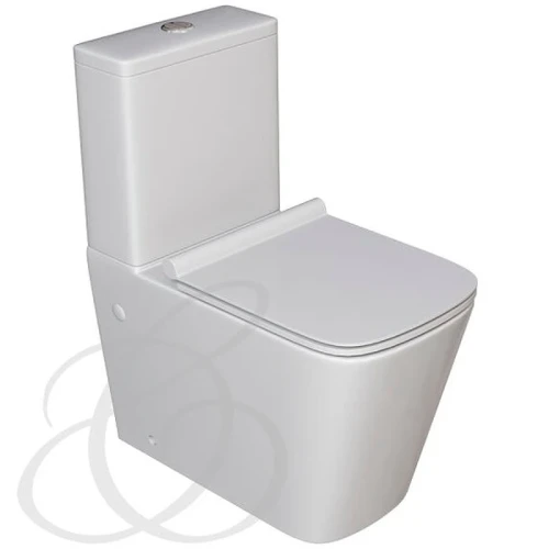Унитаз компакт Caprigo Style S-1213 с бачком и сиденьем Микролифт фарфор напольный