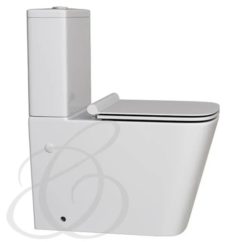 Унитаз компакт Caprigo Style S-1213 с бачком и сиденьем Микролифт фарфор напольный