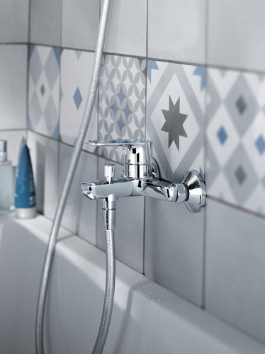 Смеситель для душа Jacob Delafon Oscar E29843-CP Хром латунь на стену