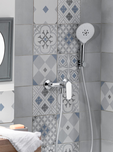 Смеситель для душа Jacob Delafon Oscar E29843-CP Хром латунь на стену