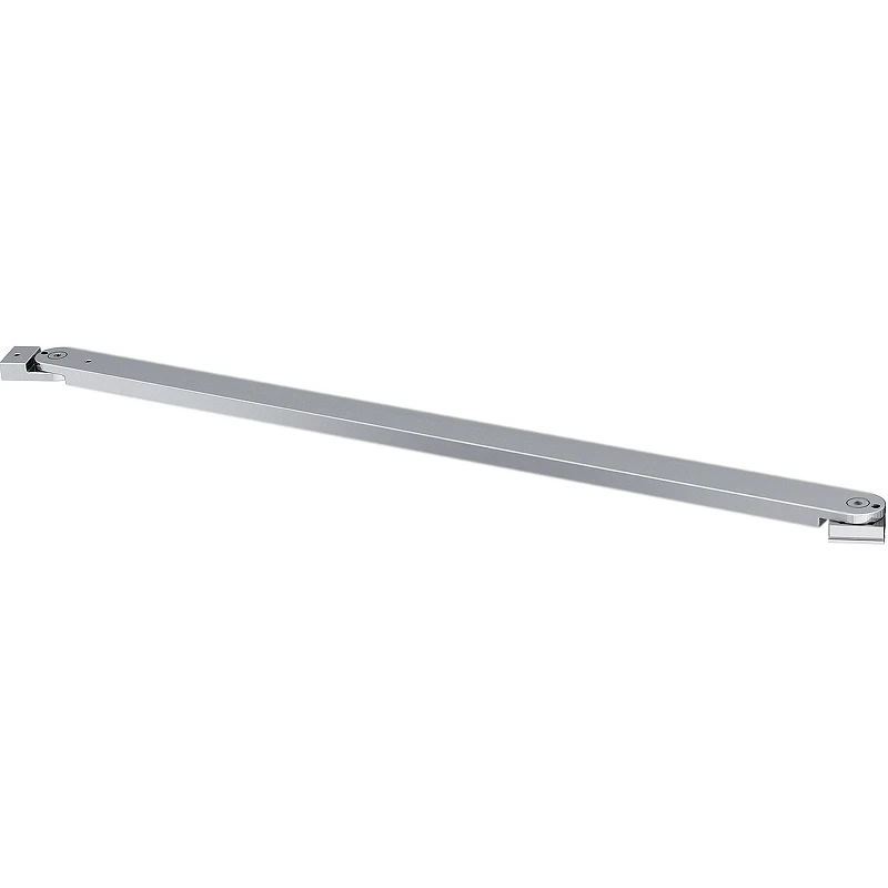 Шторка на ванну WasserKRAFT Main 100 41S02-100L Matt glass Fixed профиль Хром стекло матовое