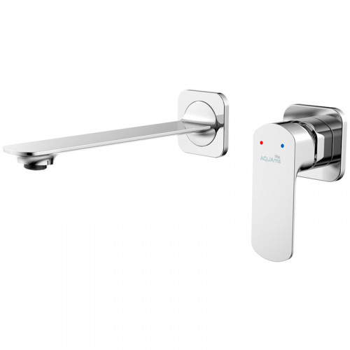 Смеситель для раковины AQUAme Monza AQM6315CR Хром латунь встраиваемый