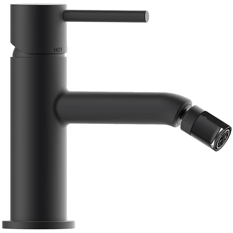 Смеситель для биде Bossini Teo Z00702.073 Черный матовый латунь