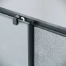 Душевой уголок Grossman Cosmo 100х70 120.K33.02.1070.21.02 профиль Черный матовый стекло шиншилла