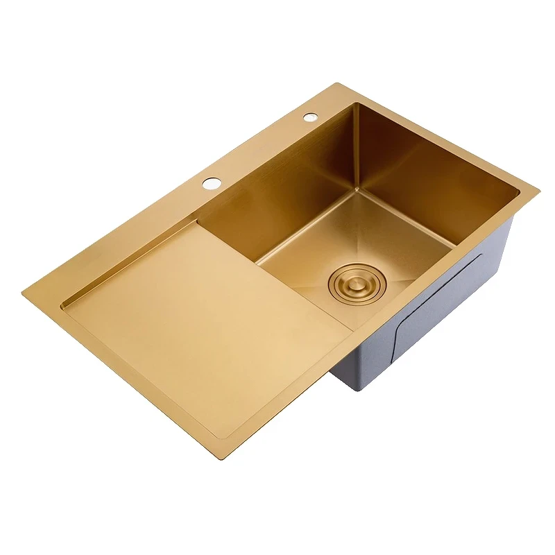 Кухонная мойка Splenka 78 L S704.7850.03 цвет Золотой сатин