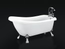 Акриловая ванна BelBagno 170х73 BB20-1700 без гидромассажа