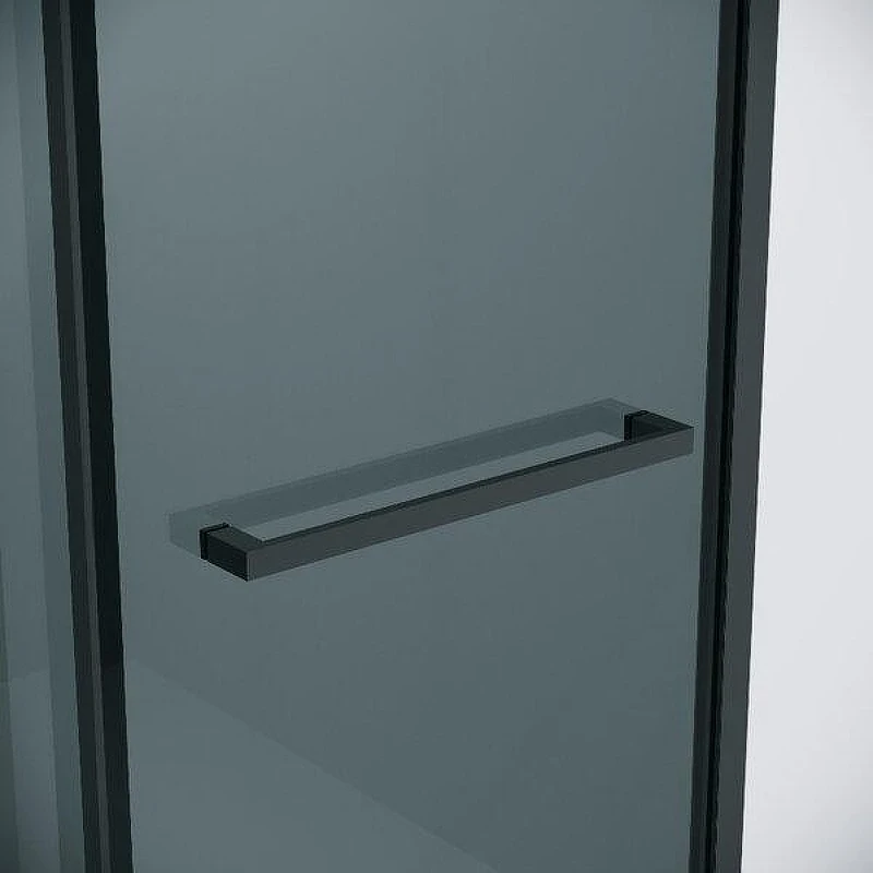 Душевой уголок Grossman Style 100x100 120.K33.05.1010.21.10 профиль Черный матовый стекло тонированное