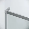 Душевой уголок Grossman Pragma 100х90 120.K33.03.1090.10.02 профиль Хром стекло шиншилла