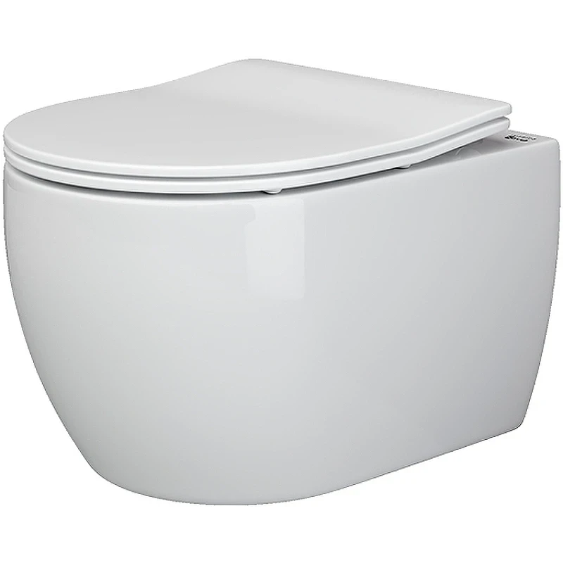 Комплект унитаза Ceramicanova Play CN3001 с инсталляцией Grohe Rapid SL 38721001 с сиденьем Микролифт и клавишей смыва Хром фаянс подвесной