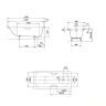 Стальная ванна Kaldewei Saniform Plus 363-1 170x70 111830003001 с покрытием Anti-slip