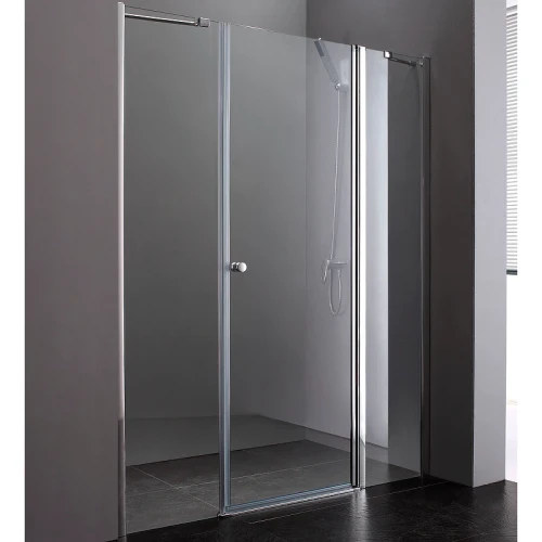 Душевая дверь Cezares Elena 140 ELENA-W-B-13-40+60/40-C-Cr профиль Хром стекло прозрачное